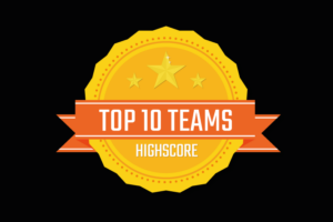 Wall of Fame – Die besten Teams  erhalten einen Platz als Ehrung auf der Highscore-Liste